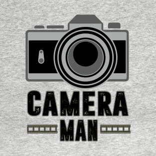 Camera Man - Photographer Guy Photography Hobby Gift T-Shirt